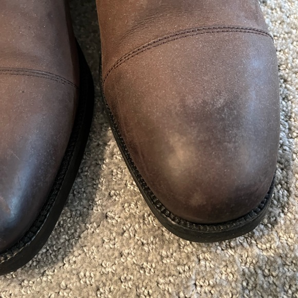 Cole Haan manmade waterproof espresso leather boots - Picture 9 of 10